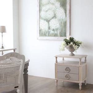 쿠론느 2단 쁘띠 서랍장 - 플레인베이지