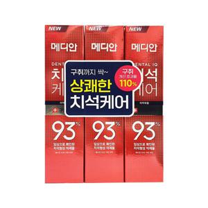 치석케어 구취제거 치약 120g 3입