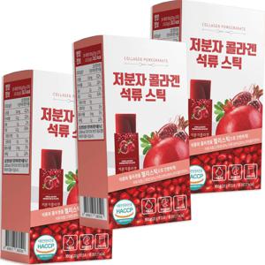저분자 콜라겐 석류 스틱 15포 3팩
