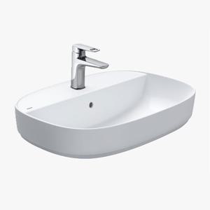 S600 카운터 탑 세면기 아쿠아세라믹 프리미엄 호텔식 세면대 (수전 제외) CL0652F