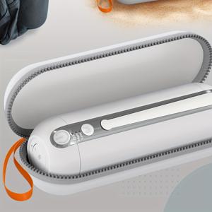 TEMU 여행용 3-in-1 충전식 휴대용 비데, 접이식 휴대용 USB C 전기 고압 스프레이어, 200ml 물 저장, 출혈 및 출산 후 개인 관리, 수직 스프레이, 아시아 G1/2 노즐, 탱크 잠금, 리튬 배터리, 배터리 구동, 현대 스타일
