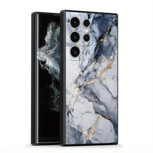 TEMU 삼성 갤럭시 모델(S25, S24 Plus, S23, S21, S20 Ultra 5G, Note 20 Ultra 포함) 대리석 무늬 전화 케이스