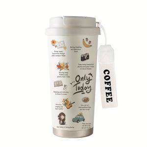 TEMU 530ml 절연 커피 머그기, 