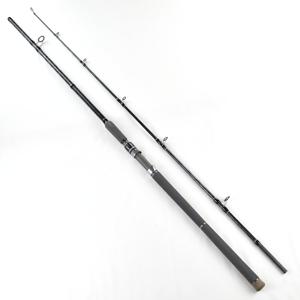 TEMU 탄소 섬유 스피닝 바이트 낚시대, XXH 중량, 2.1m/2.4m/2.7m/3.0m, 빠른 액션, 블랙, 편안한 손잡이와 탄소 강화, 해수/내수 낚시용