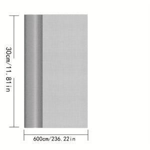 TEMU 1pc 7.97in/11.81in X 19.68 Ft 316 스테인레스 스틸 용접 와이어 메쉬, 1/4 인치 스퀘어 하드웨어 천, 고급 DIY 케이지 설치류 메쉬, 캐비닛 와이어 메쉬, 창 스크린 메쉬에 이상적