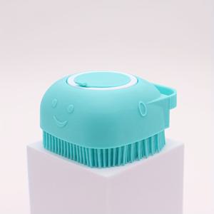 TEMU 2pcs 욕실용 실리콘 스폰지, 부드러운 안전 실리콘, 고무 브리스틀 재질, 샴푸 디스펜서 소파 브러시 포함, 개 세척, 개, 고양이, 애완동물 고양이용, 욕조 마사지 장갑 브러시, 애완동물 용품
