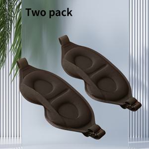 TEMU 두 팩 고품질 3D 삼차원 스폰지 눈 마스크, 남녀공용 눈 마스크, 간단한 눈 패치, 사무실, 비즈니스, 여행, 비행, 휴식 아버지의 날, 어머니의 날 선물에 적합합니다.|마스크