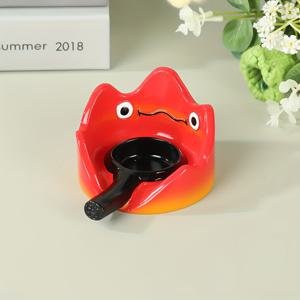 TEMU 1/2pcs 귀여운 작은 연꽃 촛대 장식, 아로마테라피 촛대, 할로윈 장식, 배치 프롭, 선물, 홈 장식