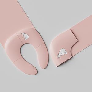 TEMU 어린이 플라스틱 변기 냄비 시트 어린이 변기 시트 남아 여아용 접이식 변기 시트 무료 휴대용 가방