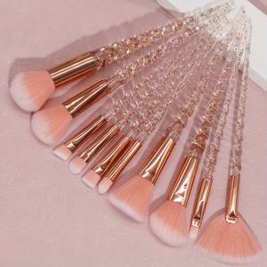 TEMU 10pcs 우아한 로즈 골든 & 메이크업 브러시 세트 - 파운데이션, 아이라이너, 아이섀도우, 립라이너 & 블러셔에 완벽 - 미용 애호가를 위한 이상적인 선물 - 어머니의 날 스페셜, 미용 필수품 | 우아한 브러시 세트 | 내구성 있는 ABS 손잡이, 메이크업 브러시
