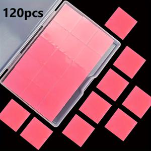 TEMU 120개 페인팅 키트 보관함 포함 - 0.79인치 레진 왁스, DIY 5D 아트 & 네일 아트 쉬운 스티커, 휴대용 공예 액세서리, 새로운 페인팅 키트