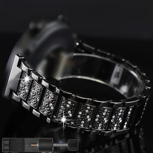TEMU 시계에 적합한 여성용 라인스톤 메탈 스트랩 20mm(클래식 7 6 5 4 4/6), 화웨이 워치 GT 5 4 3 2 46mm에 적합한 22mm, 샤오미 워치 S4 S3 S2 S1 47mm에 적합한 22mm, 후아미 워치용