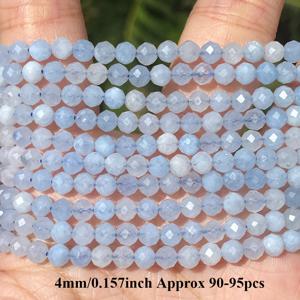 TEMU TEOWAKI 천연 블루 아쿠아마린 스톤 비즈, 2/3/4mm 면처리된 라운드 루스 비즈 DIY 주얼리 만들기용 – 목걸이, 팔찌, 귀걸이에 완벽 – 이상적인 크리스마스 선물, 귀걸이 구성품 | 면처리된 비즈 | 광택 마감, 주얼리 만들기용 비즈, 크리스마스에 가장 적합