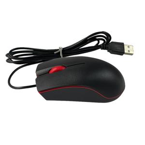 TEMU 인체공학적 USB 유선 마우스 - 양손잡이용, 튼튼한 클릭감, PC, 노트북, 맥 등에 적합 - 광학 센서, 장식