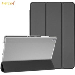 TEMU 삼성 갤럭시 Tab A9 8.7인치용 PHYLYN 경량 케이스 - 접이식 스탠드, 충격 방지, 접이식 스탠드 기능이 있는 합성 가죽 커버, 태블릿 커버 | 스탠드 기능이 있는 커버 | 내구성 있는 태블릿 케이스, 태블릿 액세서리