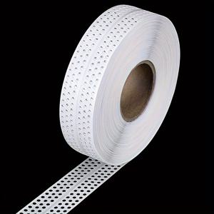 TEMU 30m PVC 코너 실 테이프 - 건식 벽체, 천장 및 벽 간격용 다용도 아크릴 실링 | 페인트 터치업 및 누수 수리용 | 5m 구멍 석고보드 테이프 및 가위 포함