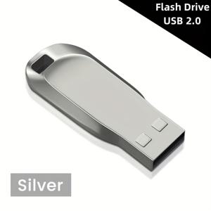 TEMU 패션 고속 메탈 USB 2.0 플래시 드라이브 - PC, 랩톱 및 태블릿용 내구성 있는 펜 드라이브, 8GB 90GB 100GB 110GB에서 사용 가능한 안전한 데이터 저장소|태블릿PC