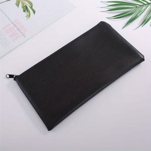 TEMU 1pc PU 가죽 직사각형 지퍼 파우치 현금, 지폐, 동전, 화장품, 수표 지갑 및 영수증 정리함