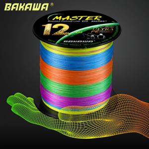 TEMU BAKAWA 12가닥 500미터/546야드 초고속 및 내구성 PE 브레이디드 낚시줄 - 고밝기 그린/옐로우, 엉킴 방지 설계, 바다물어와 민물낚시에 적합, 스위블 및 줄 무게 시스템, 잉어, 농어, 송어 스포츠 낚시 필수품 | 강력한 스위블 시스템, BAKAWA