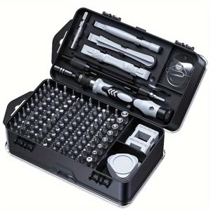 TEMU 115In 1 스크루드라이버 세트, 크롬 반디움 강철 스크루드라이버, 컴퓨터 PC, 아이폰 휴대폰, 태블릿 장치, 시계 수리, 가정용 도구|태블릿PC
