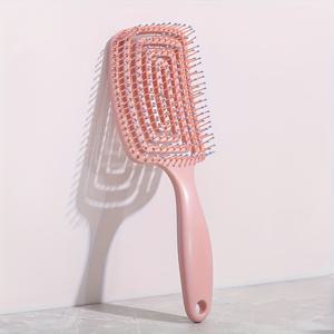 TEMU 모든 머리 유형에 적합한 젖은 또는 건조한 머리용 1개 헤어 데탕글링 브러시
