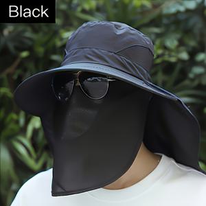TEMU 남성용 분리형 선셋 모자, 야외 활동에 적합한 야구, 빠른 건조, 보호, 낚시, 사이클링, 등산을 위한 디자인, 얼굴 및 목 보호를 제공하며, 선셋 모자라고도 알려져 있습니다.