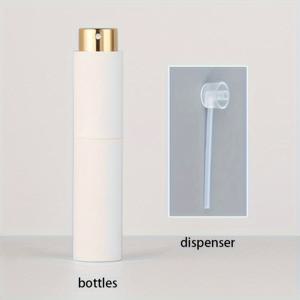 TEMU 10ml 북유럽 스타일 회전형 향수 분무기 - 무취, 리필 가능한 여행용 스프레이 병 남녀공용