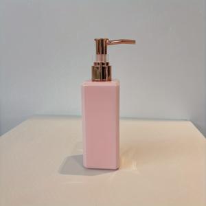 TEMU 250ml 캔디 컬러 스퀘어 로션 병 프레스 타입 샴푸 샤워 젤 분할 병 핸드 워시 바디 로션 플라스틱 빈 병 욕실 호텔 여행 애완 동물 병