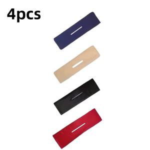 TEMU 4pcs 헤어번 메이커 세트, 매직 프랑스 클립, 여성용 다기능 헤어 액세서리, 일반 헤어 유형에 적합, 다양한 색상 제공