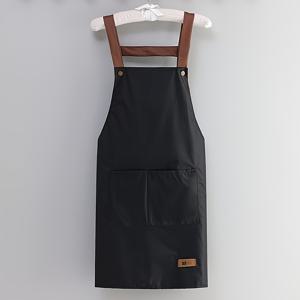TEMU 주방, 레스토랑 및 케이터링용 내구성 있는 폴리에스터 목수 앞치마 1개 - 조절 가능한 스트랩, 다수의 포켓, 가벼우면서 쉽게 청소할 수 있는 작업복, 요리, 커피숍, 네일 살롱 등에 적합한 보호 의류 | 기능적인 디자인 | 쉬운 세척 원단, 공예 앞치마