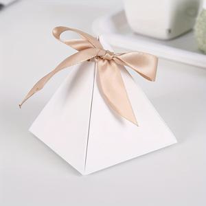TEMU 10개 삼각형 대리석 무늬 초콜릿 캔디 박스 선물 포장 생일 크리스마스 파티 선물 결혼식 장식