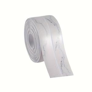 TEMU 1개, 1.5''x16.4FT, PVC 자가 접착 틈새 메우기 테이프, 방수 실란트 스트립, 싱크대, 변기, 샤워실, 욕조, 욕실 누수 방지 장식용 가장자리 보호대