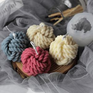 TEMU 실리콘 양초 몰드, 3D 니트 원사 볼 디자인, DIY 공예 양초 만들기, 수제 비누 만들기, 창의적인 수지 양초 제작, 가정 장식을 위한 장식 디스플레이 포함
