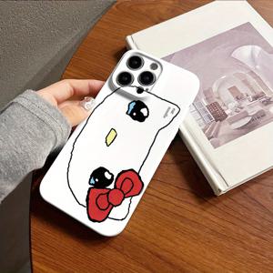 TEMU 귀여운 만화 폰 커버, 빈티지 영화를 모티브로 한 디자인을 특징으로 합니다. 카메라를 보호하기 위해 완전한 보호를 제공하며, 카메라를 보호하기 위해 상단을 높여줍니다. Iphone 모델 16/15/14/13/12/11/7/8/6, Plus/Pro/Pro Max 버전, X/XS/XR/XS Max, 밝고 현실적인 프린트를 지원합니다.