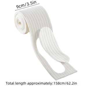 TEMU 1롤(1.5m) 자가 절단 스포츠 깔창 - 부스러기 및 굳은살용 소프트 충격 흡수 통기성 쿠션 인솔, 남녀공용, 사계절용, 운동 발 관리 | 질감 있는 깔창 | 통기성 소재