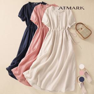 ATMARK 웨이리본빈티지원피스_AA43OP044G