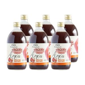 멩가졸리 유기농 언필터 석류 비네거 500ml 6병 과일 식초