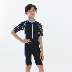 남아 초등학생 레쉬가드 반팔 집업 수영복 SS3721D