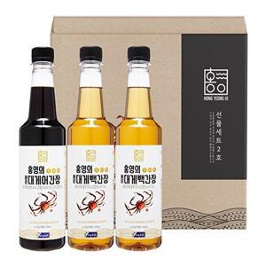 [홍영의]홍영의 붉은대게 백간장 어간장 세트(백간장2P+어간장1P)