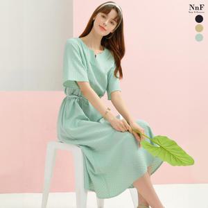 NNF 시어서커 원피스