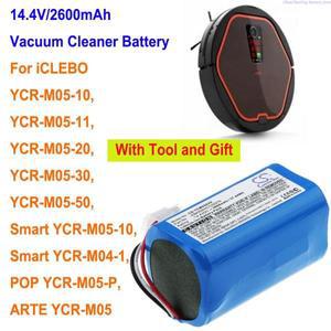 카메론 시노 배터리 iCLEBO YCR-M05 M05-30 2600mAh