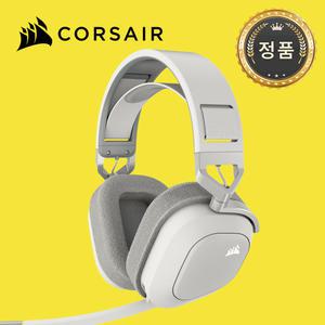 [국내정품] 커세어 HS80 MAX 무선 게이밍 헤드셋 PS 게임용 화이트