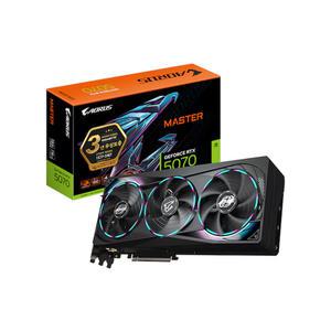 기가바이트 AORUS 지포스 RTX 5070 MASTER D7 12GB 제이씨현--