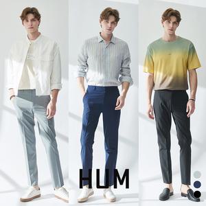 [HUM]남)사이드 밴딩 테이퍼드핏 슬랙스(HHPECPT136P)