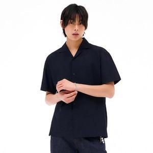 [체이스컬트] HC12 오픈카라스트레치반팔셔츠 세미오버핏셔츠 EBRK5522D04 (S33571157)
