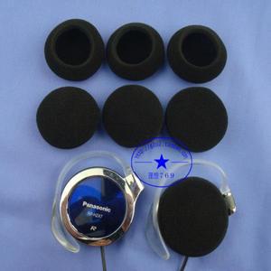 헤드폰 이어폰 헤드셋용 스폰지 이어패드 블랙 Q38LW Q68 Q66 MDR-Q21 BT140 35mm 3.5cm 20 개