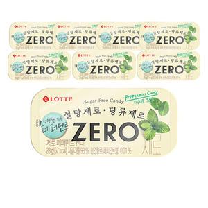 제로 페퍼민트 캔디 틴케이스, 28g, 8개