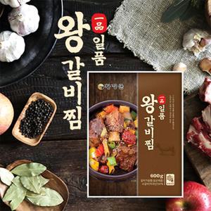 황장군 일품 왕 갈비찜 600g 1팩, 소비기한 08.05