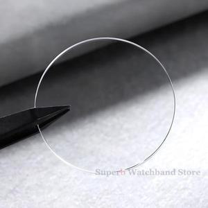 시계 유리 사파이어 교체 렌즈 평면 두께 2.0mm 직경 28-38mm 투명 크리스탈 거울 수리 도구
