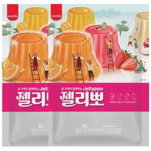 삼립 젤리뽀 2.4kg 2개 /사과쨈쿠키 밤만쥬 누네띠네 벌크 미니약과